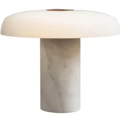 Lampa Stołowa Tropico 39 Cm Biała Fontana Arte