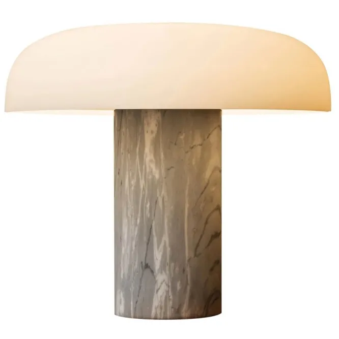 Lampa Stołowa Tropico 39 Cm Jasnoszara Fontana Arte