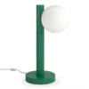Lampa Stołowa Tube With Globes And Cones D01 Zielona Atelier