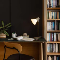 Lampa Stołowa Type 80 T1 Szkło Opalowe + Jasny Beż Anglepoise