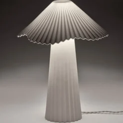 Lampa Stołowa Uala 48 Cm Biała Serax