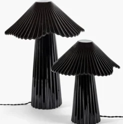 Lampa Stołowa Uala 34 Cm Czarna Serax