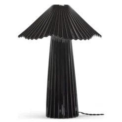 Lampa Stołowa Uala 48 Cm Czarna Serax