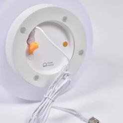 Lampa Stołowa Udiya Z Białym Wykończeniem Kave Home