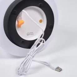 Lampa Stołowa Udiya Z Czarnym Wykończeniem Kave Home