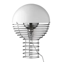 Lampa Stołowa Wire 40 Cm Biała Verpan