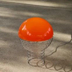 Lampa Stołowa Wire 40 Cm Pomarańczowa Verpan