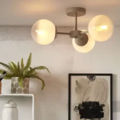 Lampa Sufitowa Aspen Mleczno Biała Its About Romi
