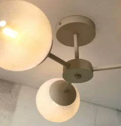 Lampa Sufitowa Aspen Mleczno Biała Its About Romi