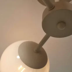 Lampa Sufitowa Aspen Mleczno Biała Its About Romi