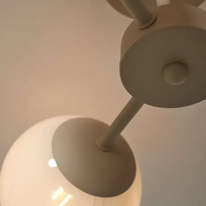 Lampa Sufitowa Aspen Mleczno Biała Its About Romi