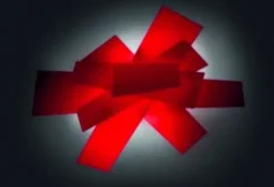 Lampa Sufitowa Big Bang Czerwona Foscarini
