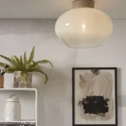 Lampa Sufitowa Bologna Mlecznobiała Its About Romi