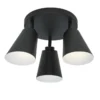 Lampa Sufitowa Bremen Trzyramienna Czarna Its About Romi