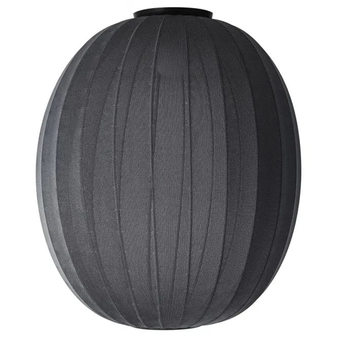 Lampa Sufitowa Knit-Wit 65 Cm Czarna Made By Hand