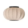 Lampa Sufitowa Knit-Wit 45 Cm Oval Piaskowa Made By Hand
