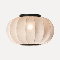 Lampa Sufitowa Knit-Wit 45 Cm Oval Piaskowa Made By Hand
