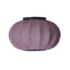 Lampa Sufitowa Knit-Wit 45 Cm Oval Burgundowa Made By Hand