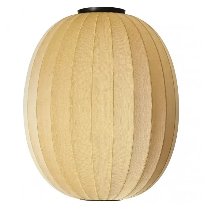 Lampa Sufitowa Knit-Wit 65 Cm Żółta Made By Hand