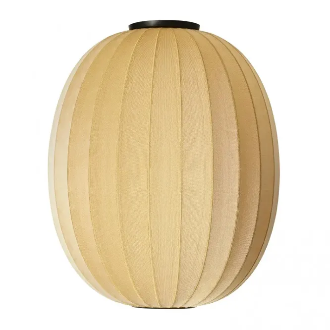 Lampa Sufitowa Knit-Wit 65 Cm Żółta Made By Hand