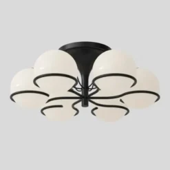 Lampa Sufitowa Le Sfere Model 2042-6 Czarna Astep