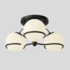 Lampa Sufitowa Le Sfere Model 2042-3 Czarna Astep