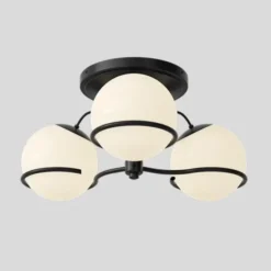 Lampa Sufitowa Le Sfere Model 2042-3 Czarna Astep