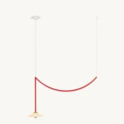 Lampa Sufitowa N°5 Czerwona Valerie Object