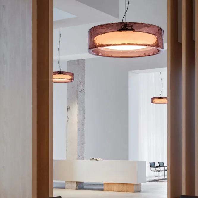 Lampa Sufitowa Ringo 70 Cm Ciemna Dymiona Marset