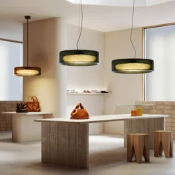 Lampa Sufitowa Ringo 70 Cm Różowa Marset
