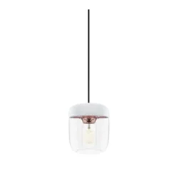 Lampa Wisząca Acorn Biała-Miedź Umage