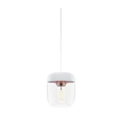 Lampa Wisząca Acorn Biała-Miedź Umage