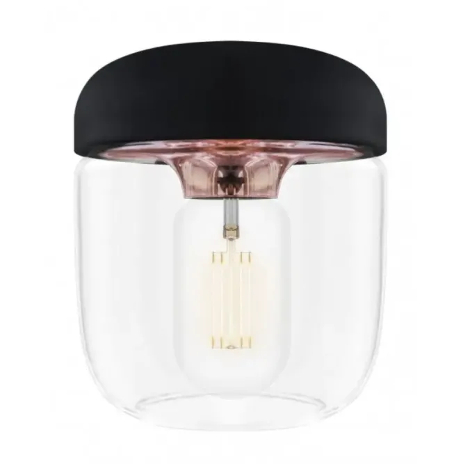 Lampa Wisząca Acorn Czarna-Miedź Umage