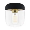 Lampa Wisząca Acorn Czarna-Mosiądz Umage