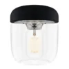 Lampa Wisząca Acorn Czarna-Polerowana Stal Umage