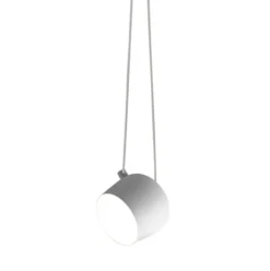 Lampa Wisząca Aim Small Biała Flos