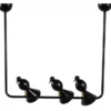Lampa Wisząca Alouette 3 Bird Czarna Atelier Areti