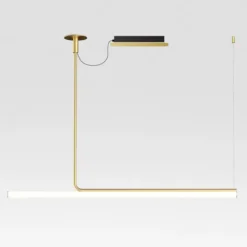 Lampa Wisząca Ambrosia 120 Matt Gold Marset