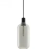 Lampa Wisząca Amp Podłużna Przydymiony Czarny Normann Copenhagen