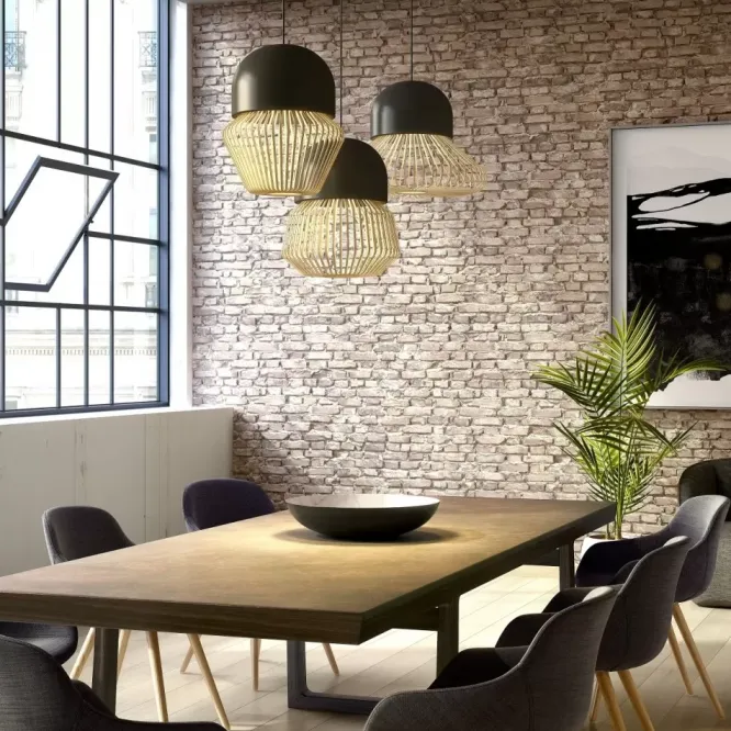 Lampa Wisząca Anemos 39 Cm Antracytowa Forestier