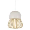 Lampa Wisząca Anemos 39 Cm Beżowa Forestier