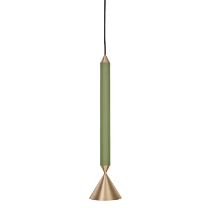 Lampa Wisząca Apollo 39 Leśny Mosiądz Pholc