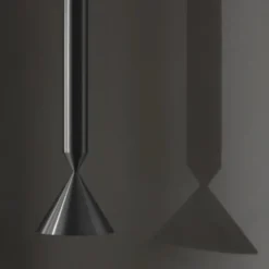 Lampa Wisząca Apollo 59 Morski Błękit Mosiądz Pholc