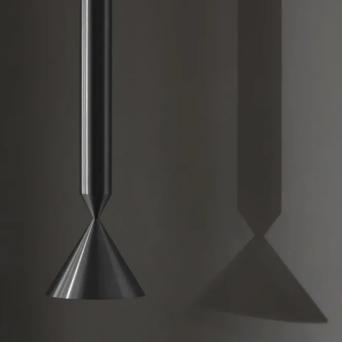 Lampa Wisząca Apollo 59 Morski Błękit Mosiądz Pholc