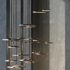 Lampa Wisząca Artist 40 Cm Miedziana