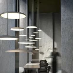 Lampa Wisząca Artist 40 Cm Szara
