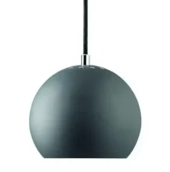 Lampa Wisząca Ball Ciemnoszara Matowa 18 Cm Frandsen