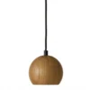 Lampa Wisząca Ball 12 Cm Dąb Frandsen
