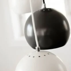 Lampa Wisząca Ball Czarna Matowa 18 Cm Frandsen