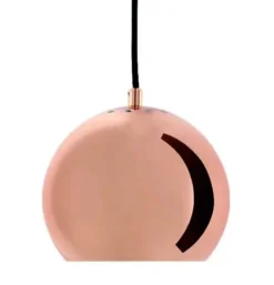 Lampa Wisząca Ball Miedź Wysoki Połysk 18 Cm Frandsen